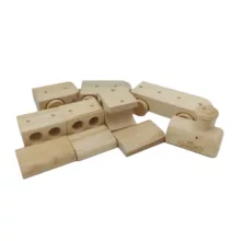 بازی فکری مدل قطار چوبی مغناطیسی