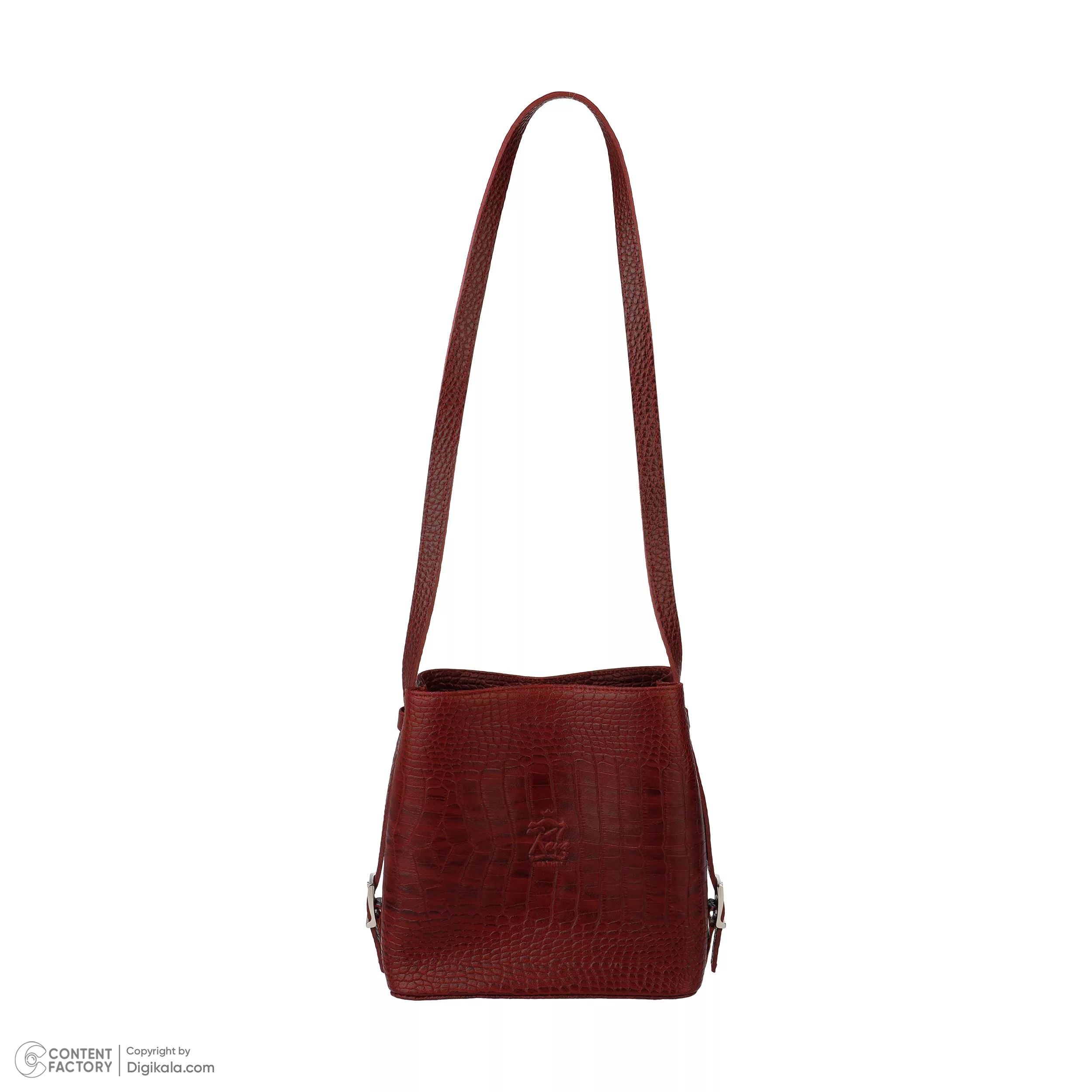 کیف رودوشی زنانه کایا چرم مدل K630-corco-crimson