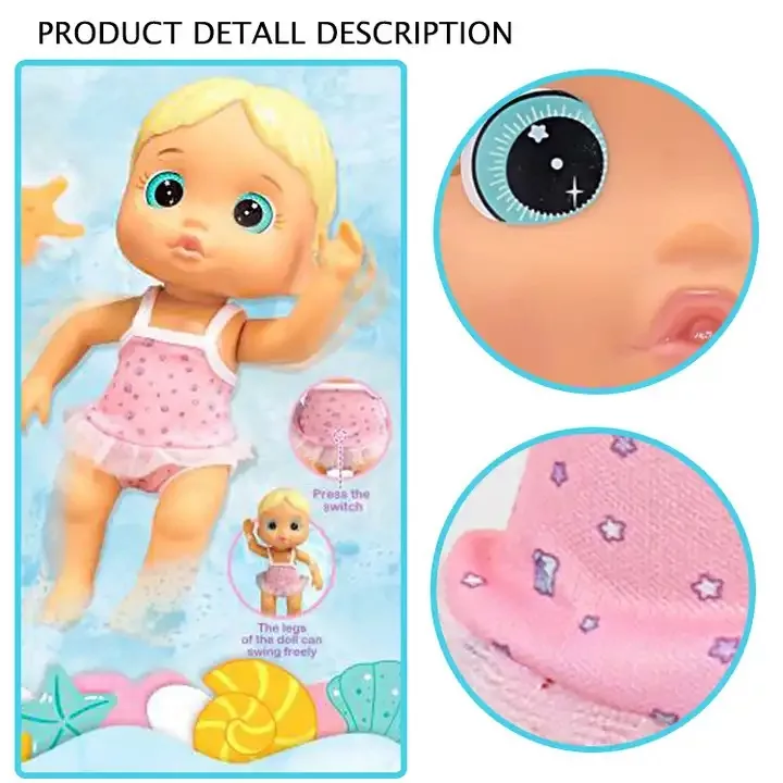 عروسک مدل شناگر ارتفاع 30 سانتیمتر