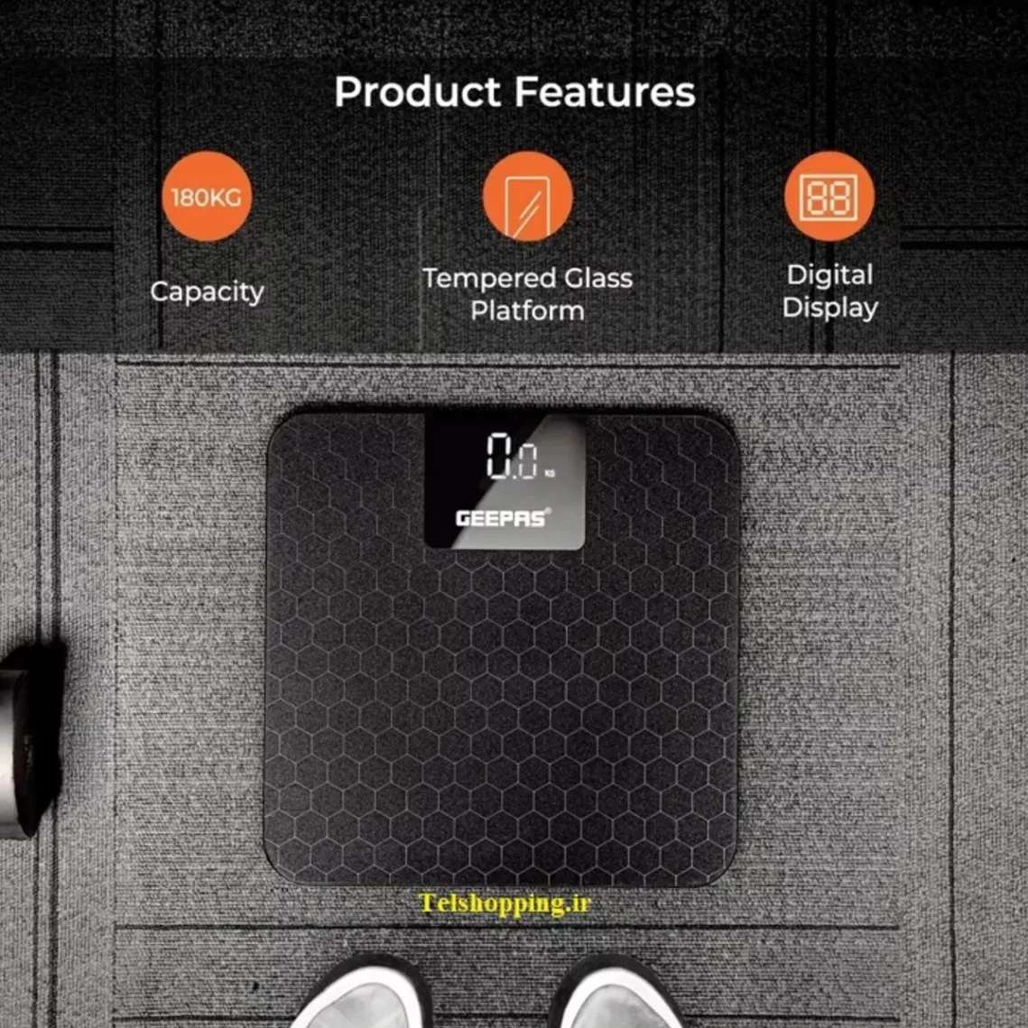 ترازو دیجیتال جی پاس مدل GBS46524UK