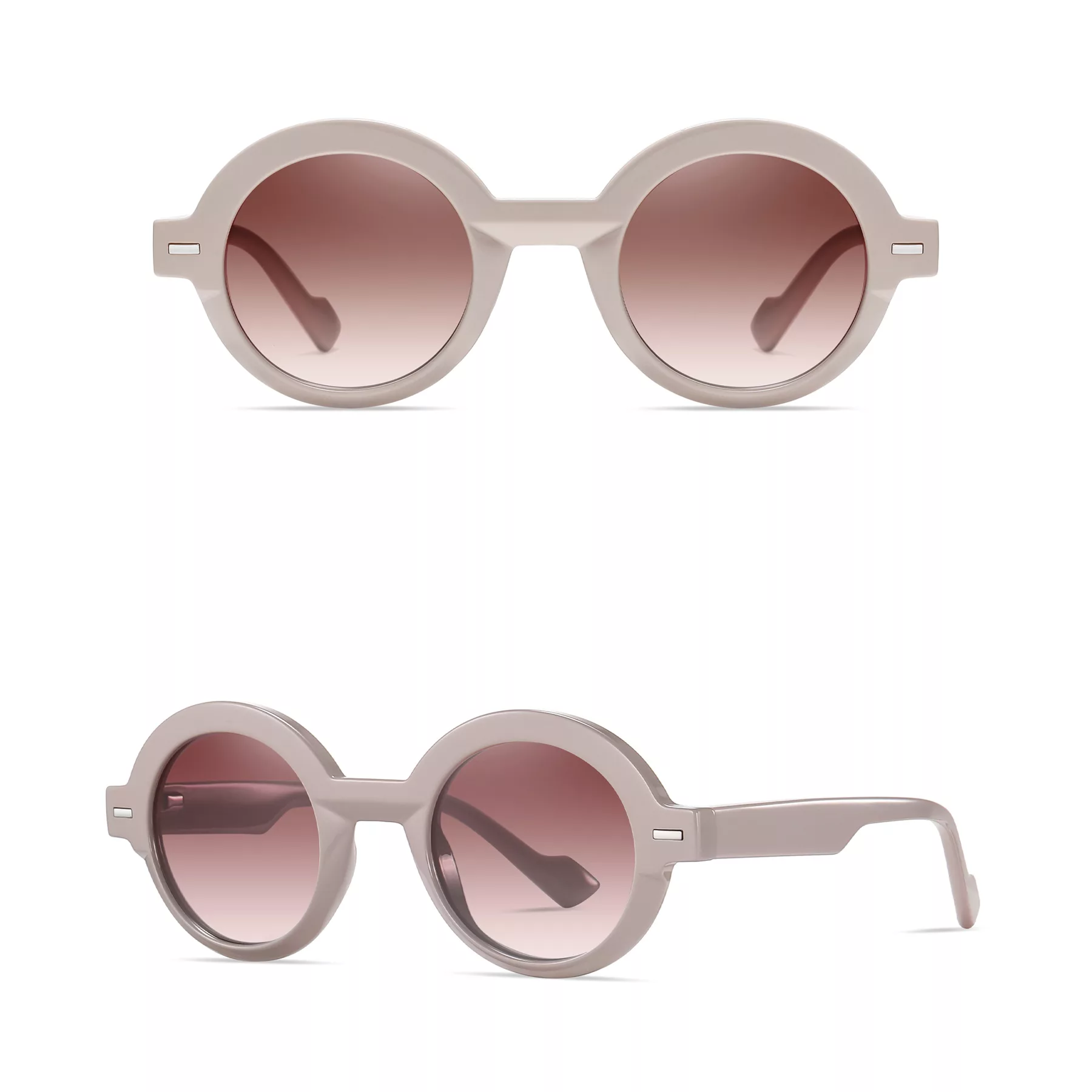 عینک آفتابی گرد زنانه آلبرت وگ مدل S26109C4 Acetate Avantgarde Visionary