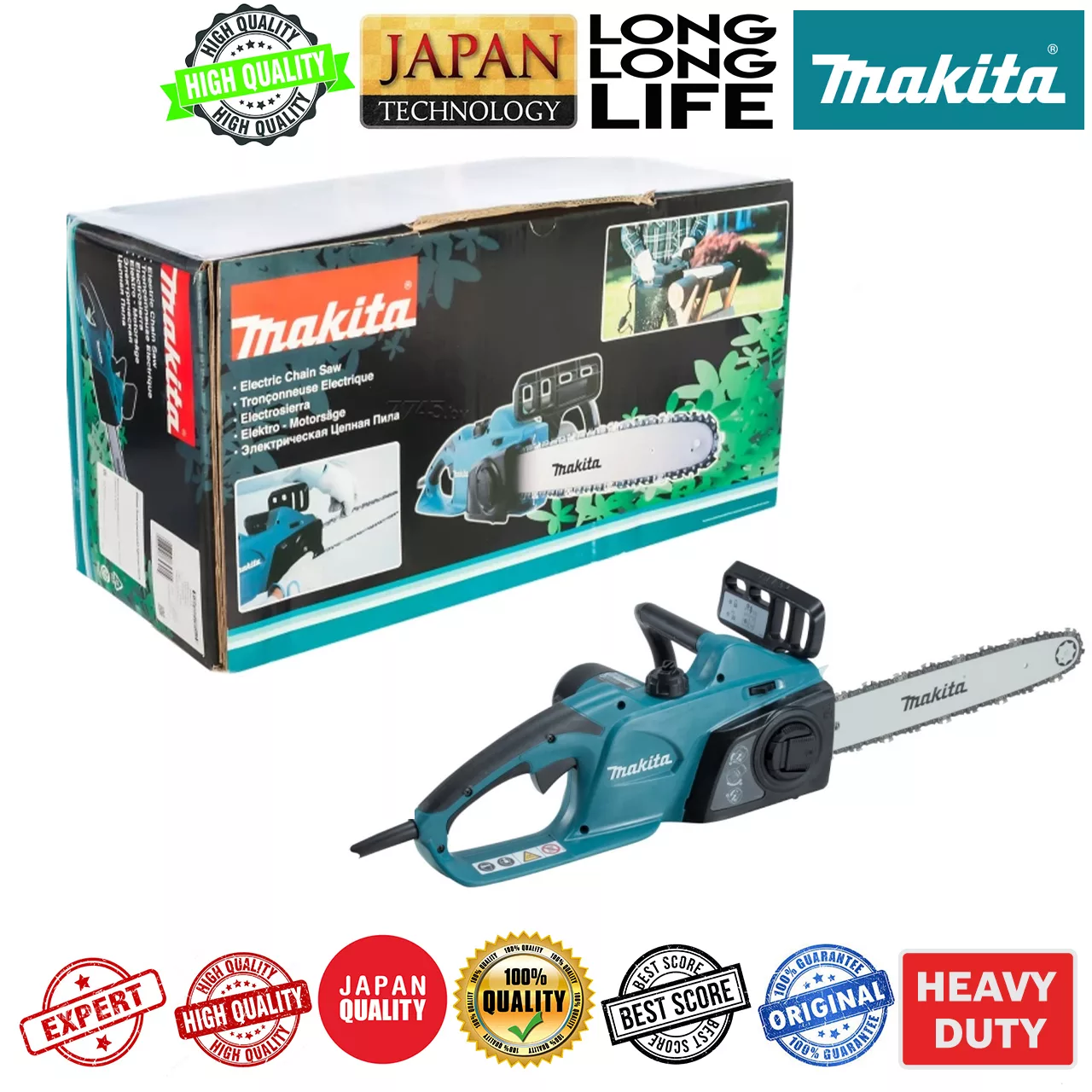 اره زنجیری برقی ماکیتا مدل بنزینی UC-4041 A