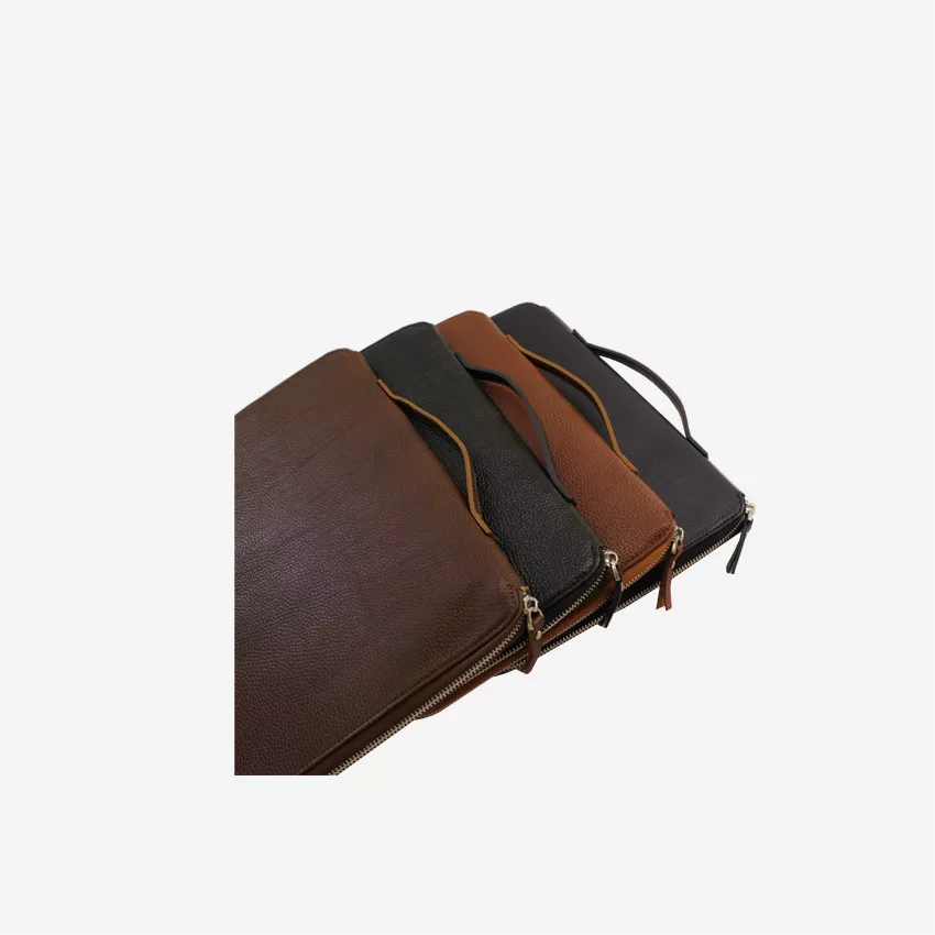 کیف اداری چرم آرا مدل f001