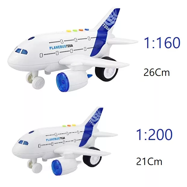 هواپیما بازی مدل موزیکال طرح مسافربری کد 720A