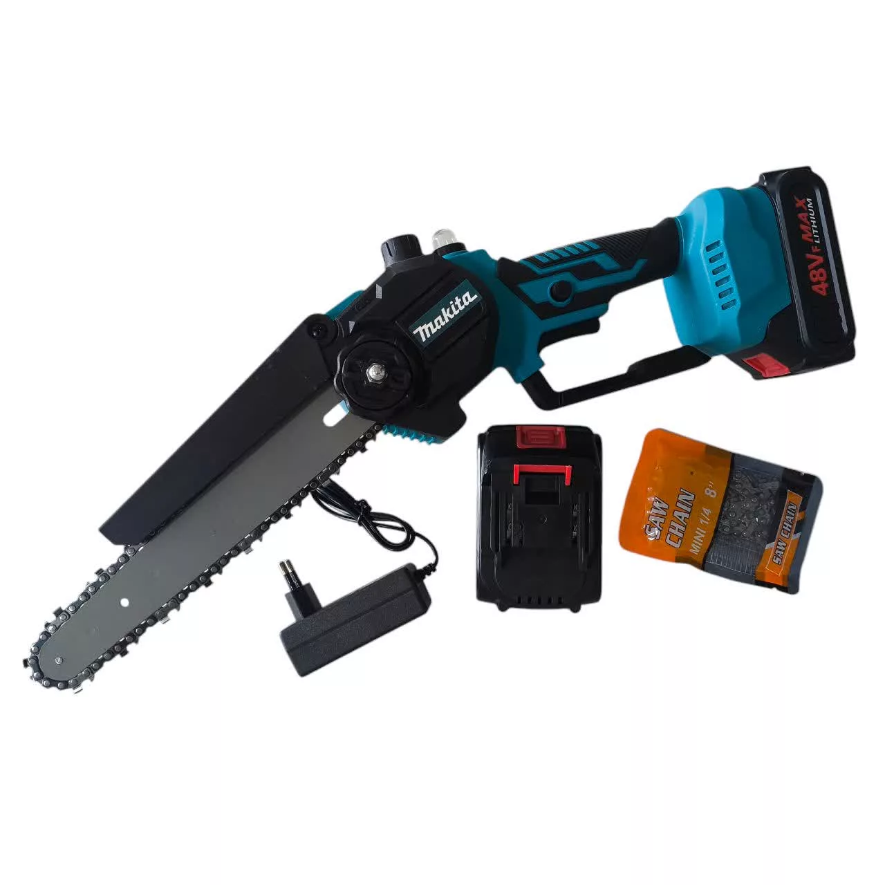 اره زنجیری شارژی ماکیتا مدل brush-48V