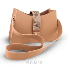 کیف دوشی زنانه چرم رادیس مدل آنجلا کد 138-M.RTL-04