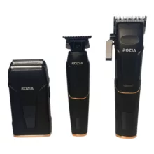 ماشین اصلاح موی سر و صورت شارژی روزیا پرو مدل HT9543 مجموعه 3 عددی