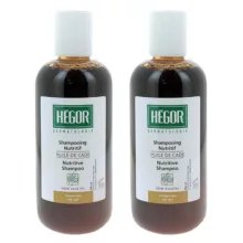 شامپو مو هگور مدل تغذیه کننده حجم 300 میلی لیتر مجموعه 2 عددی