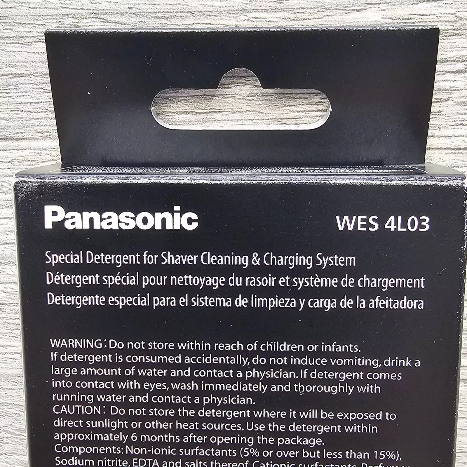ژل شستشو ماشین اصلاح پاناسونیک مدل WES 4L03 بسته 3 عددی