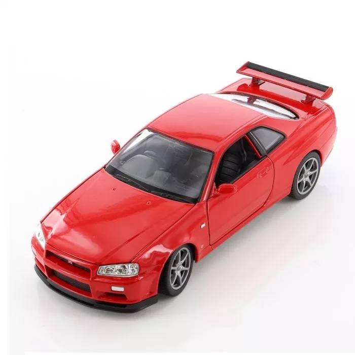 ماکت ماشین ولی مدل Nissan Skyline GT-R R34