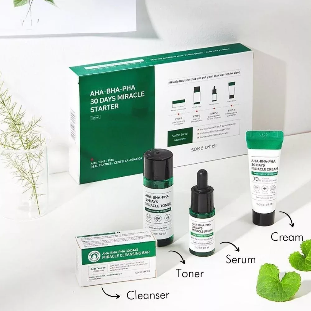 مجموعه مراقبت از پوست سام بای می مدل Miracle Starter مجموعه 4 عددی