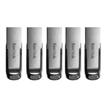 فلش مموری سن دیسک مدل Ultra Flair CZ73 ظرفیت 32 گیگابایت بسته 5 عددی