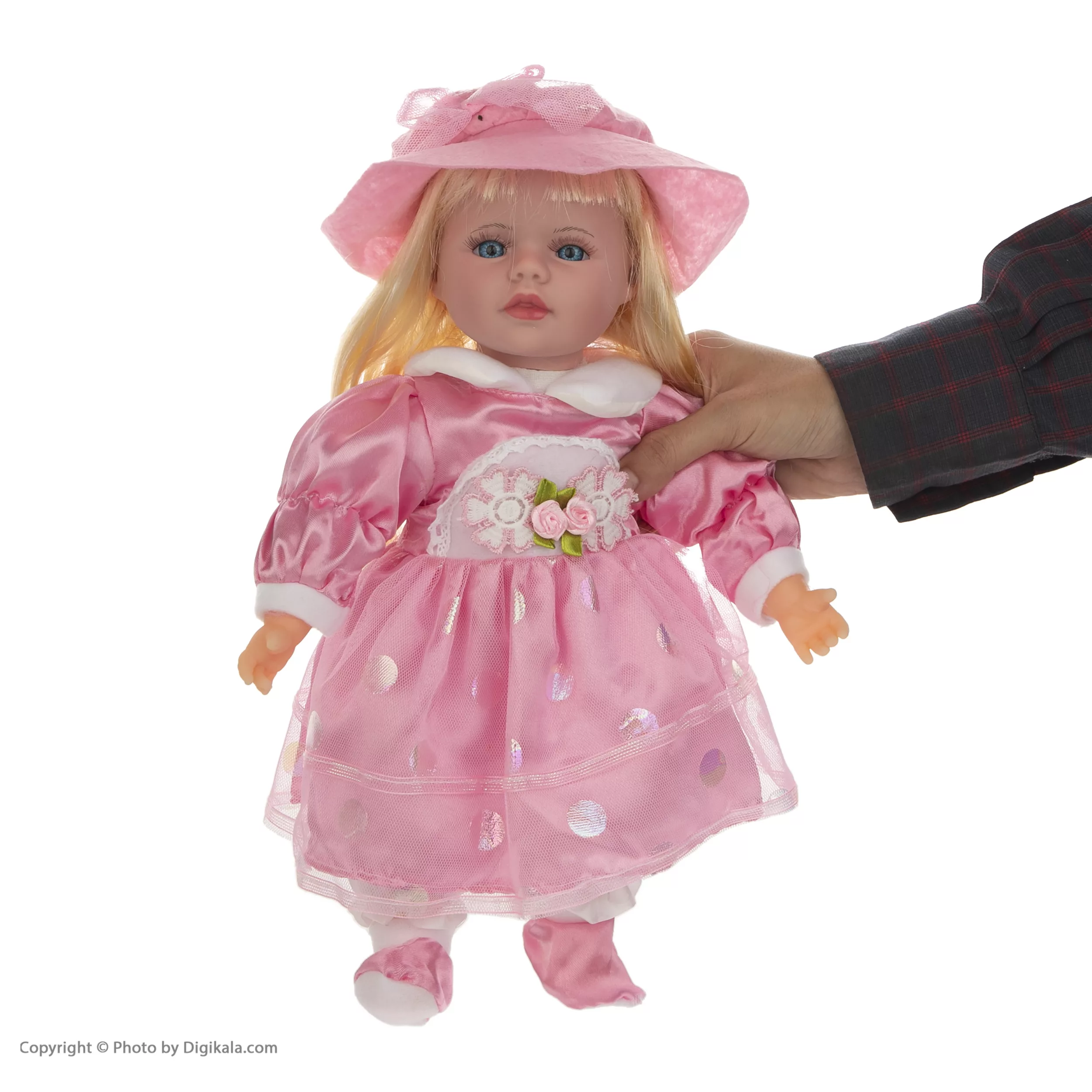 عروسک ام وی تویز مدل MV14333-12 ارتفاع 35 سانتی متر