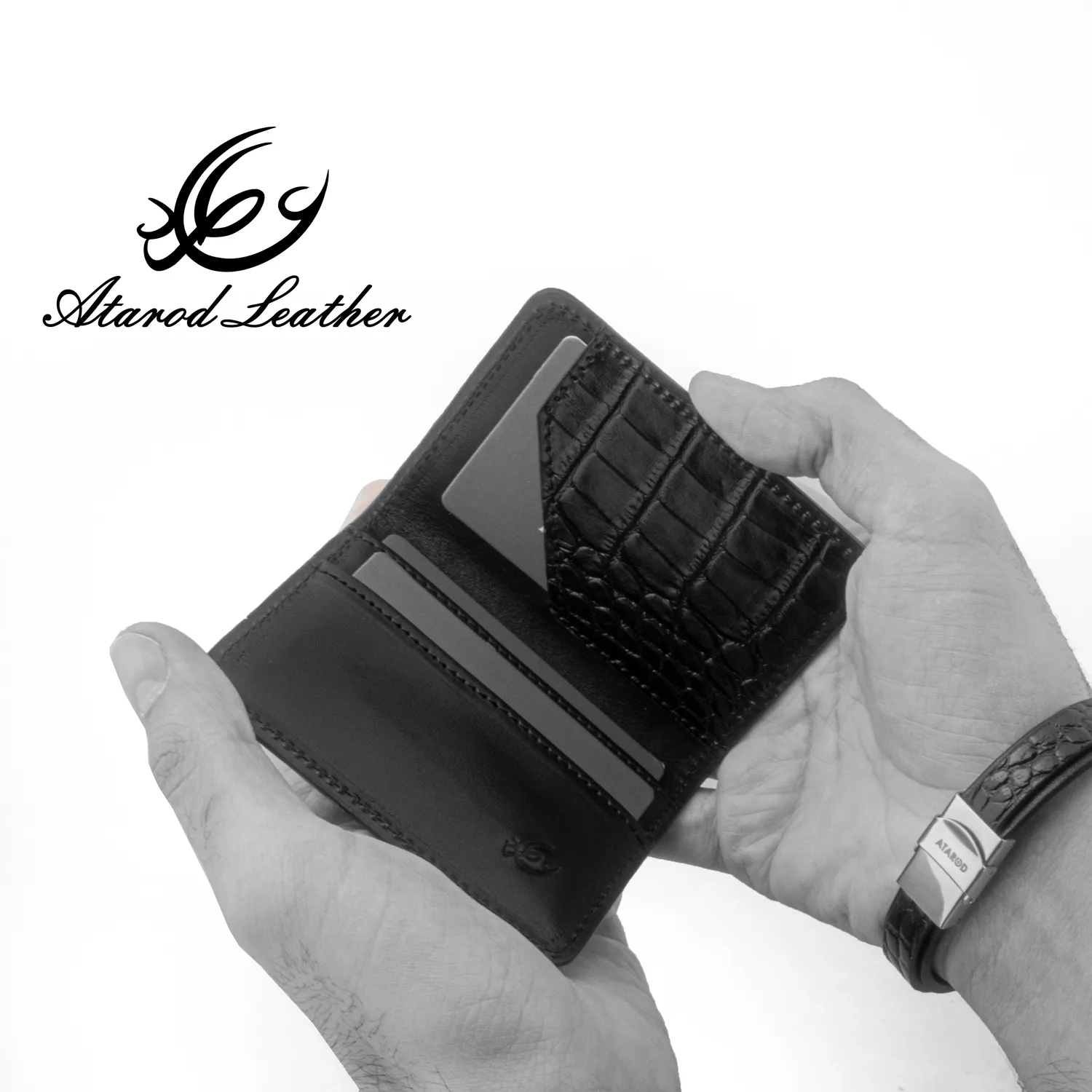 ست هدیه چرم عطارد مدل چرم طبیعی کد A106