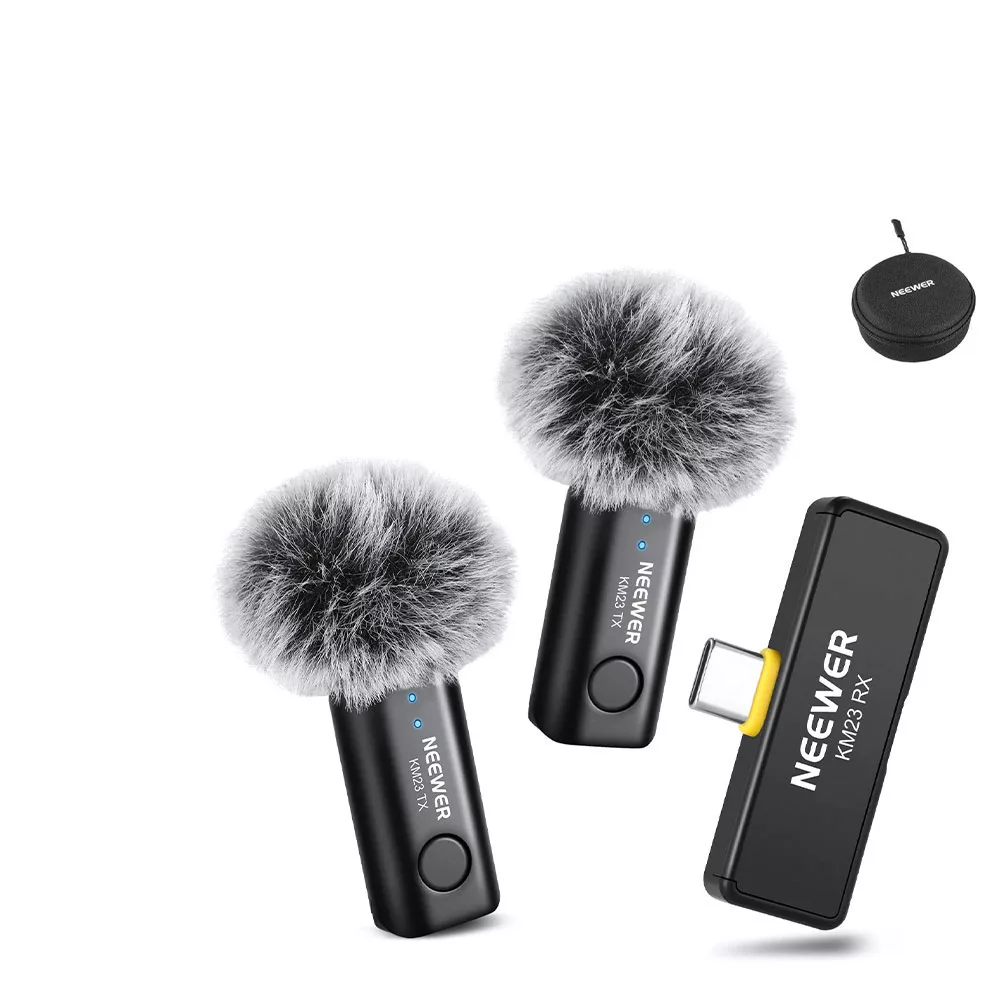 میکروفن یقه ای نیویر مدل Wireless Lavalier KM23