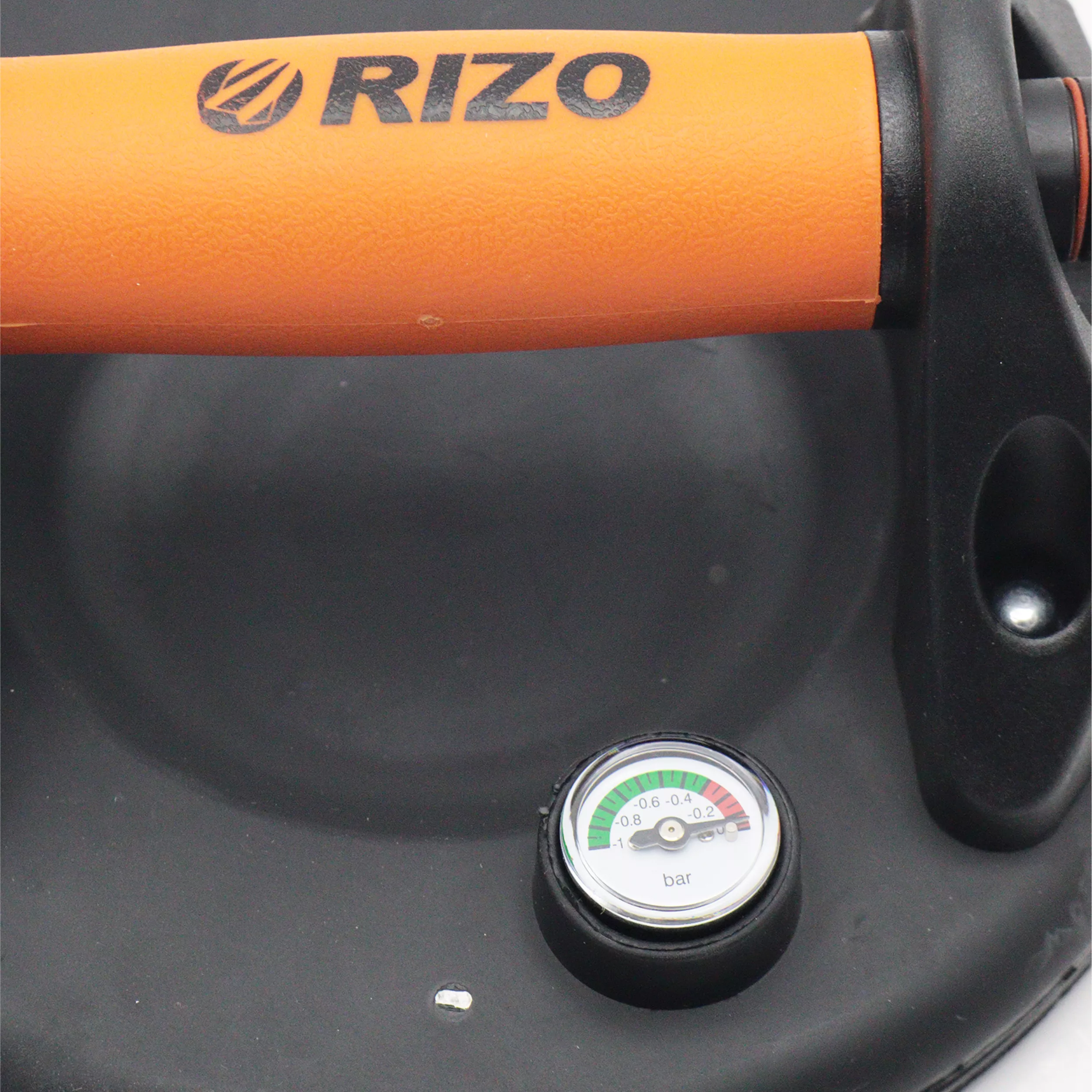 قاپک شیشه تک قلو ریزو مدل پمپی گییج دار کد YP-PLASTIC-SC200-8INCH