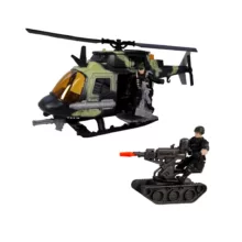 اسباب بازی جنگی مدل هلیکوپتر مجموعه 4 عددی