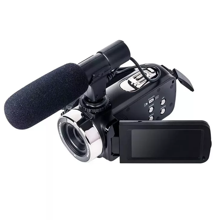 دوربین فیلم برداری مدل FHD 1080P 24.0MP 30FPS 16X-IR-MIC-C