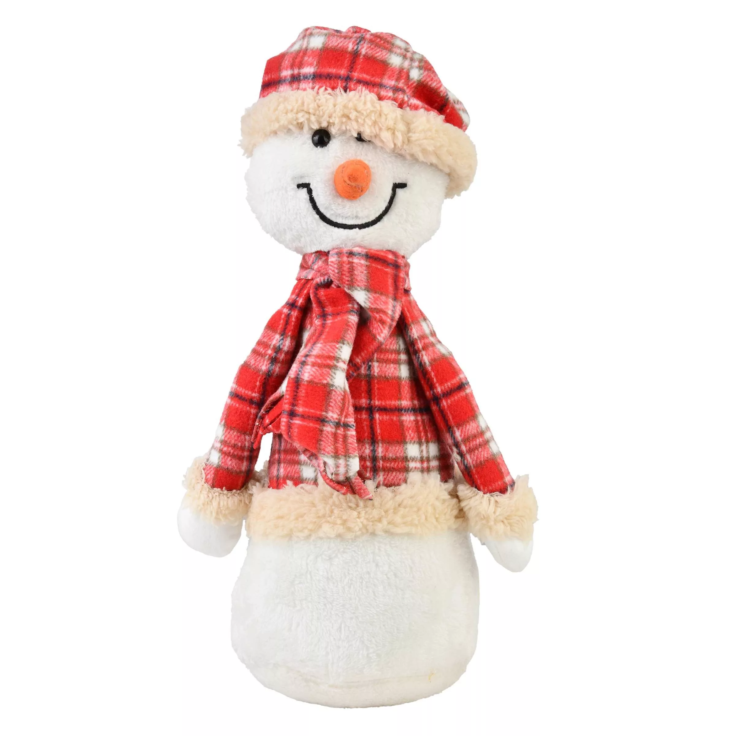 عروسک طرح آدم برفی مدل MDSS-AU4359 ارتفاع 40 سانتی متر