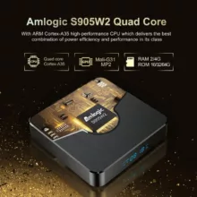 اندروید باکس مدل X98 4K به همراه کنترل هوشمند
