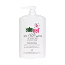 شامپو بدن و مو سبامد مدل SENSETIVE حجم 1000 میلی لیتر