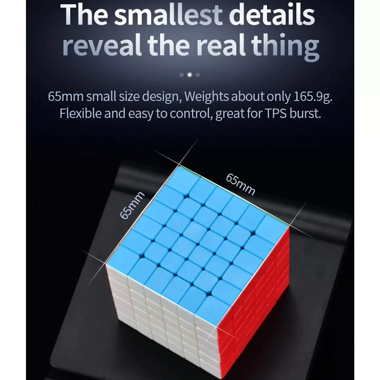 مکعب روبیک چی ای مدل کای وای کایفان اس 2 6×6 QY Qifan S2