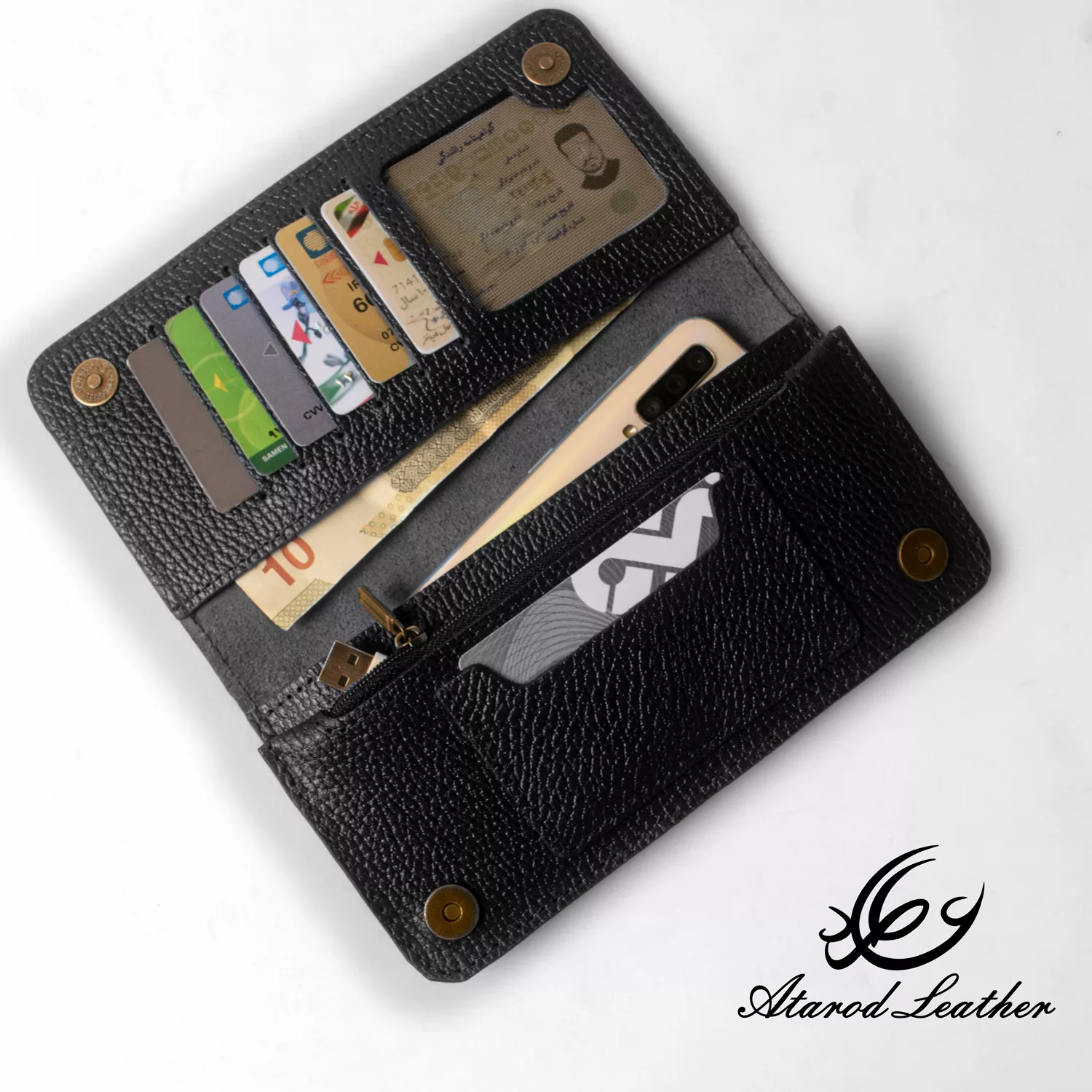 ست هدیه چرم عطارد مدل چرم طبیعی کد A80