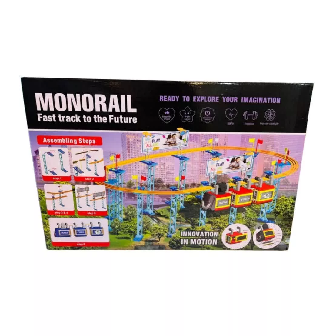 قطار بازی مدل مونوریل کد 2236