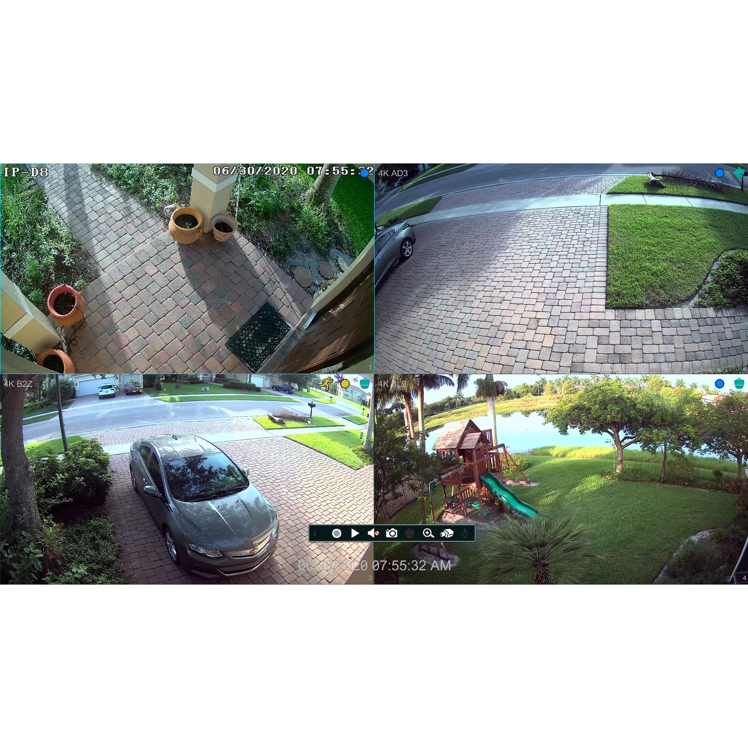 سیستم امنیتی مدل FULL HD KIT 012 LB - AXESSLINK