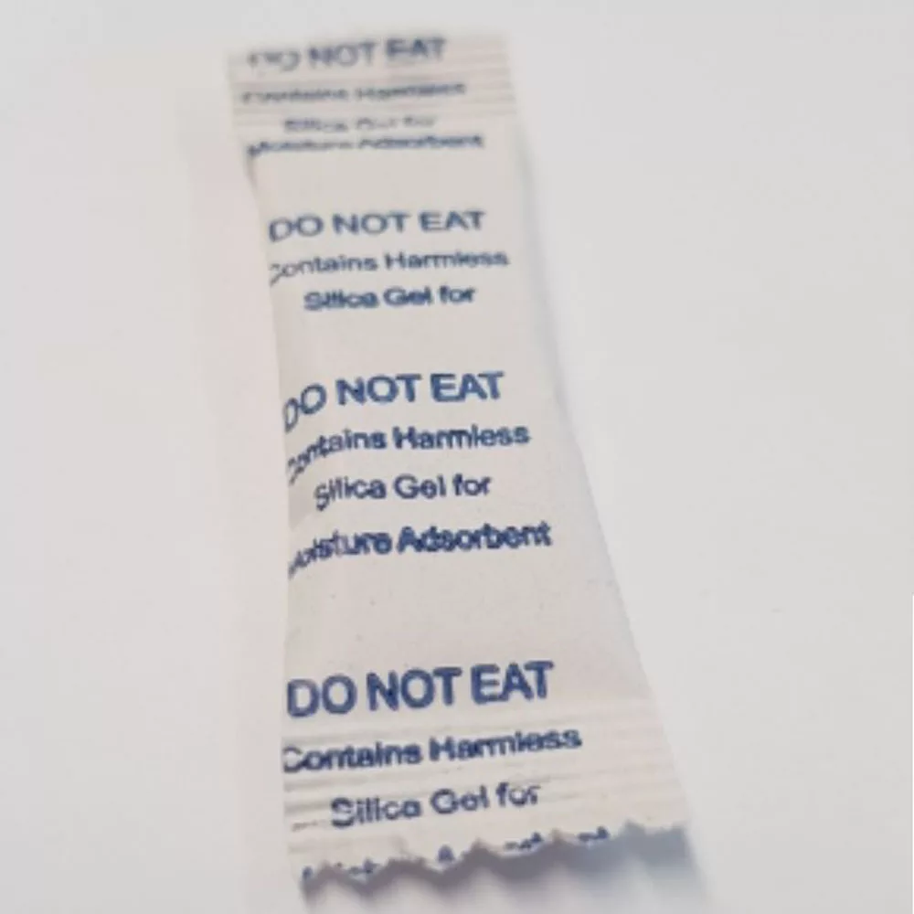 رطوبت گیر مدل سیلیکاژل وزن 1 گرم بسته 10000 عددی