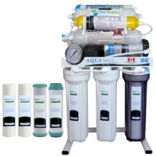 دستگاه تصفیه کننده آب آکوآ اسپرینگ مدل NF3800 به همراه فیلتر مدل 01 مجموعه 4 عددی