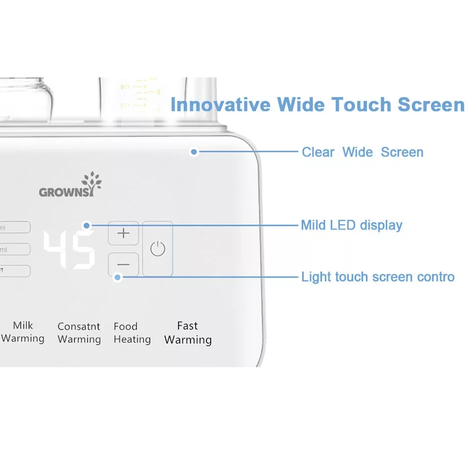 گرم کننده شیشه شیر گرونس مدل W3