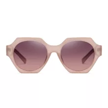 عینک آفتابی چند ضلعی زنانه آلبرت وگ مدل S26106C3 Acetate Avantgarde Visionary