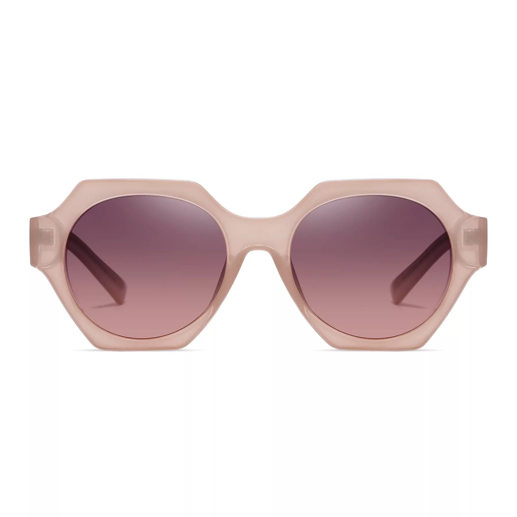 عینک آفتابی چند ضلعی زنانه آلبرت وگ مدل S26106C3 Acetate Avantgarde Visionary