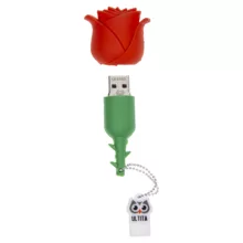 فلش مموری  Usb 2.0 اولتیتا مدل گل رز  ظرفیت 128 گیگابایت