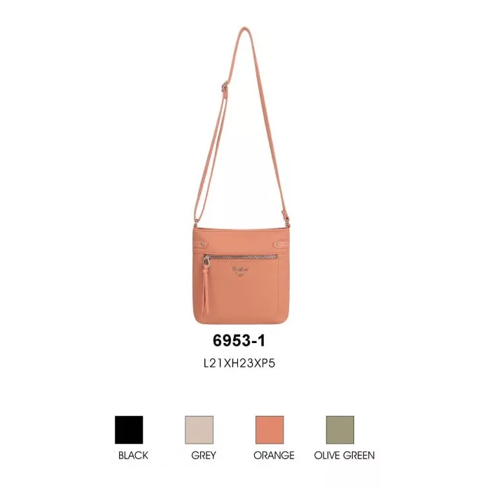 کیف دوشی زنانه دیوید جونز مدل 6953-1