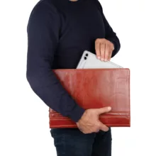 کیف اداری چرم بارز مدل DF40