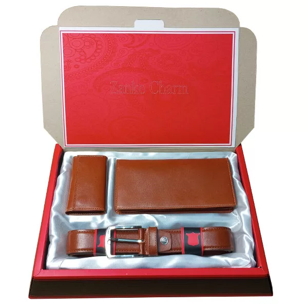 ست هدیه چرم زانکو مدل Zs-1133