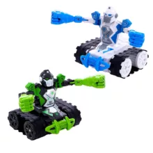 ربات کنترلی مدل بوکسور تغییر شکل طرح نبرد کد 989-26 مجموعه 4 عددی