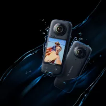 دوربین فیلم برداری ورزشی اینستا 360 مدل  INSTA360 X3 به همراه لوازم جانبی