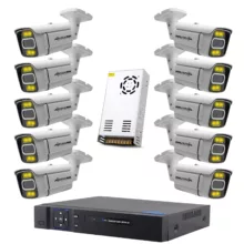 سیستم امنیتی مدل FULL KIT AHD 10 ECONOMIC