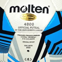 توپ فوتسال مدل Europa League Orange 4800 کد 1-2070