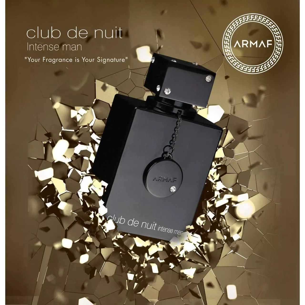 تستر ادو تویلت مردانه آرماف مدل Club De Nuit Intense Man حجم 105 میل لیتر