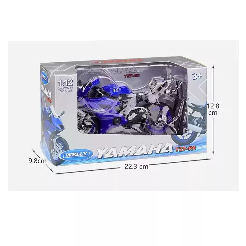 ماکت موتور ولی مدل YAMAHA YZF R6 2020