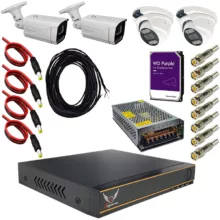 سیستم امنیتی رایمون مدل 2 مگاپیکسل کد RP-2MP-MS2T4C-23