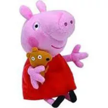 عروسک طرح پپاپیگ مدل Peppa Family ارتفاع 40 سانتی متر بسته 4 عددی