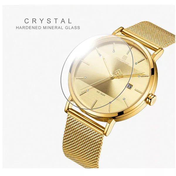 ساعت مچی عقربه ای زنانه نیوی فورس مدل NF3008 GG