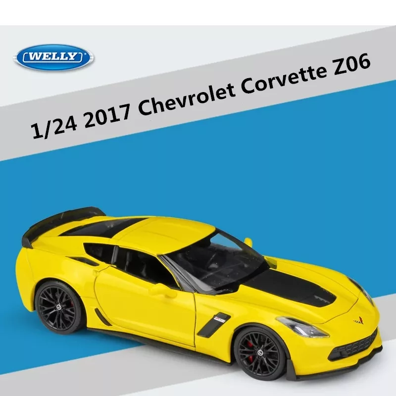 ماکت ماشین ولی مدل 2017 chvrolet corvette z06