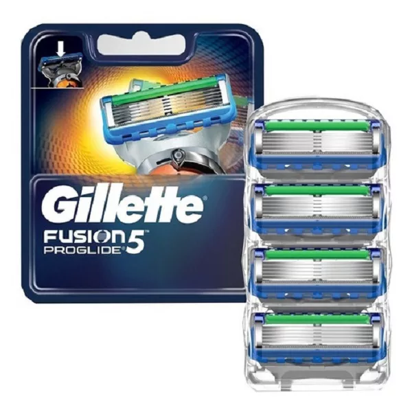 خود تراش ژیلت مدل fusion 5 proglide به همراه یدک مدل fusion 5 proglide بسته 4 عددی