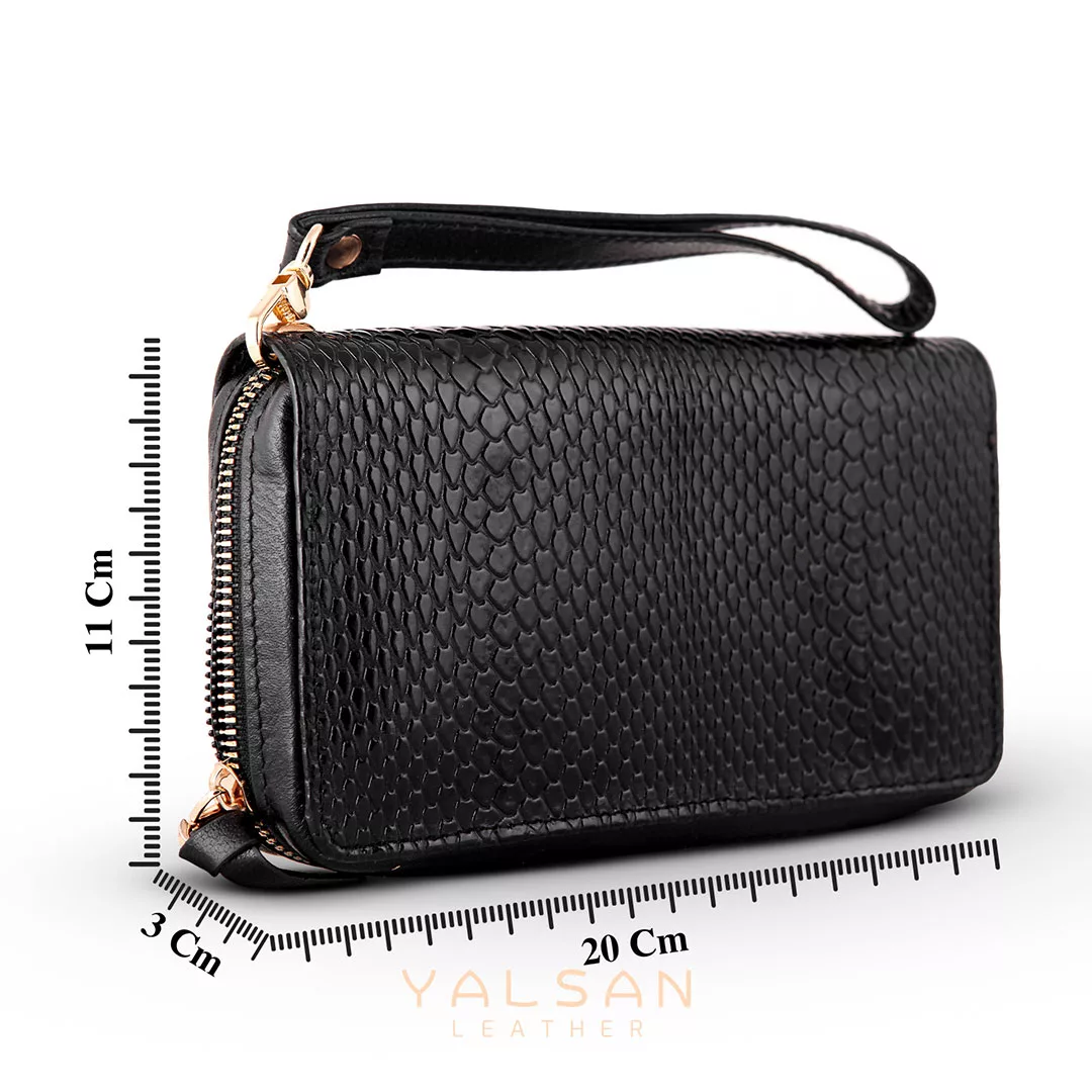 ست هدیه زنانه چرم یلسان کد 176-DLN-MRV-msk